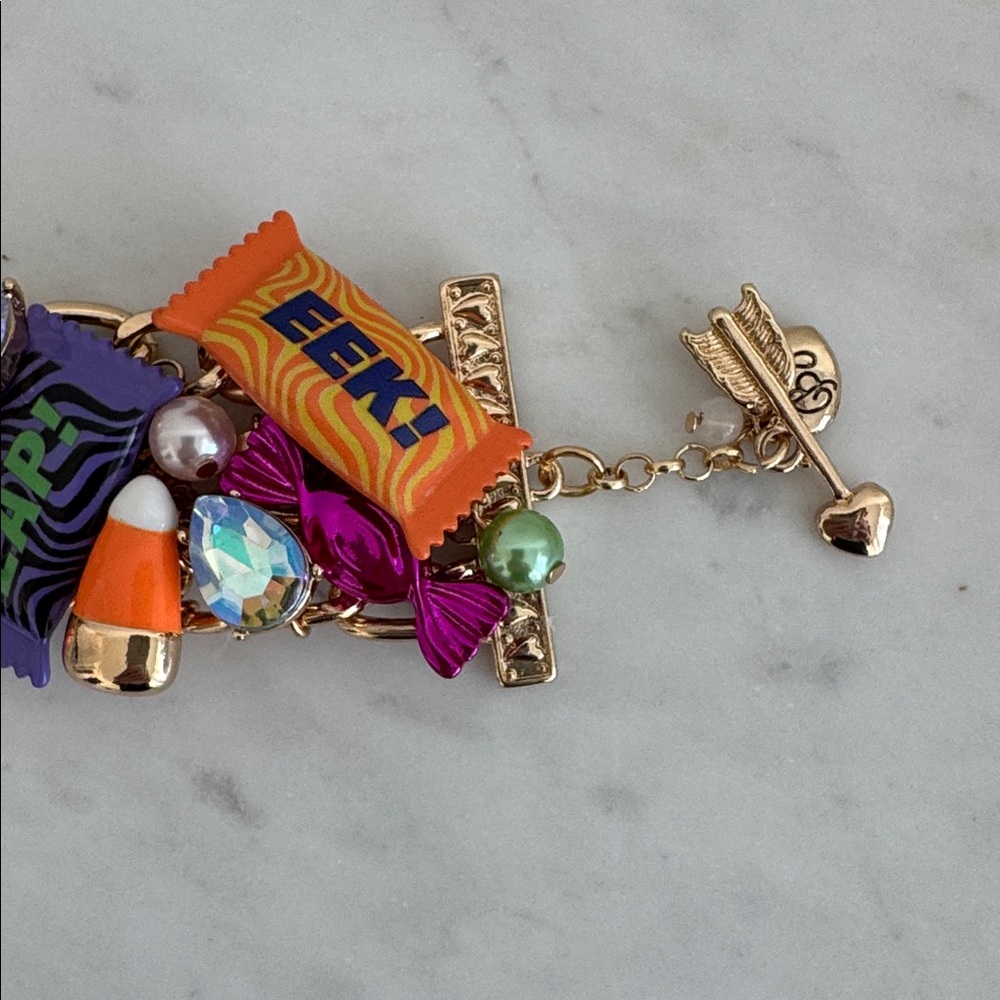 New! Betsey Johnson Halloween Candy Bracelet - Picture 5 of 6